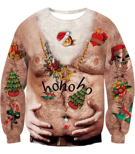 Ugly Christmas Sweater Pulli Pulli Michaelika Hässlich Weihnachten