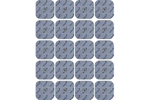 16 Pads adesivi per elettrodi 10x5 cm, adatti per dispositivi TENS e