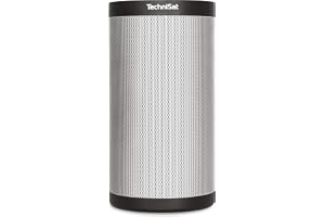 TechniSat Technology MR2 Multiroom högtalare (med ljudstreaming, internetradio, 2 x 10 watt trådlös högtalare, Spotify Connect, UPnP ljudströmning) svart