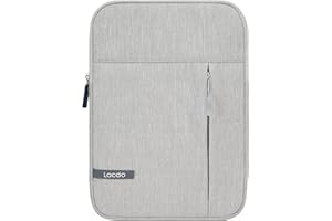 ‎LACDO Lacdo pokrowiec ochronny na tablet pokrowiec na 11" iPad A16, 11" iPad Pro M5 M4 2025-2024, 11" iPad Air M3 M2, 10.9" 10.2" iPad, 10.9" iPad Air, 10.5" iPad Pro, 11" Samsung Galaxy Tab A9+ Bag, Szary