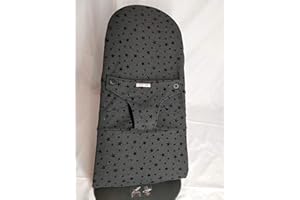 MOON-BEBE FUNDA PARA HAMACA DE BEBES UN UNIVERSAL SOFT BALANCE Y BLISS (BLACK)