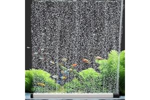 hygger Diffuseur Air Aquarium, Bulleur Aquarium Pierre à Air, Aquarium Bubbler avec Tuyau, Pierre Diffuseur Air Aquarium pour Eau Douce et Eau Salée (35cm)