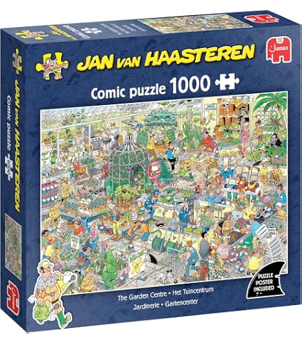 Jan Van Haasteren Puzzle 1000 Pièces Parcours Pour Chiens - Humoristique Chien Dog Parkour - Carton Recyclé