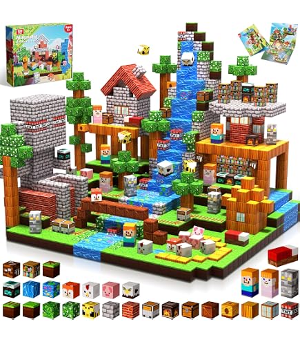 Blocs de Construction Magnétiques Aventure de Voyage dans Le Temps