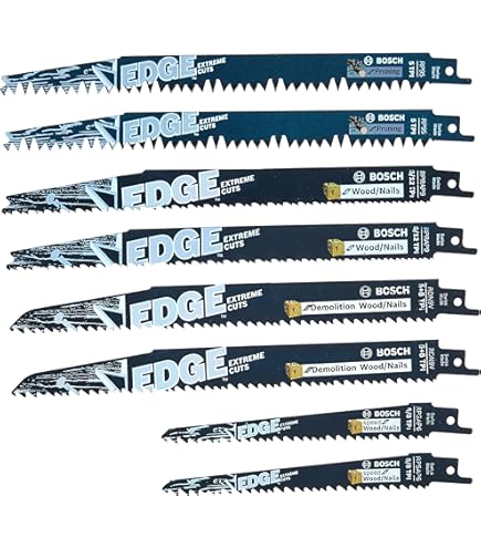 DeWalt DT2355-QZ 5-Piece 12" Reciprocating Saw Blades - Universal Wood Cutting Blades