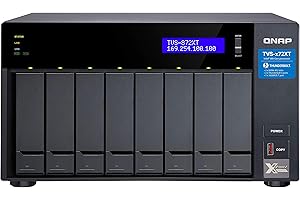 ‎QNAP QNAP TVS-872XT-i5-16G NAS, Intel Core i5 8400T 6-Core 1,7 GHz Prozessor (Turbo bis zu 3,3GHz), 16GB RAM (8GBx2)