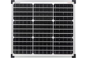 ENJOY SOLAR enjoysolar® 30 W 12 V monokrystaliczny moduł solarny, moduł solarny, moduł solarny, moduł monokrystaliczny, idealny do ogrodu, vanów lub przyczep kempingowych