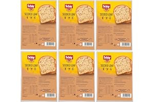 Schär Gluten Free Vegan Seeded Loaf Bread (250g) Pack of Six