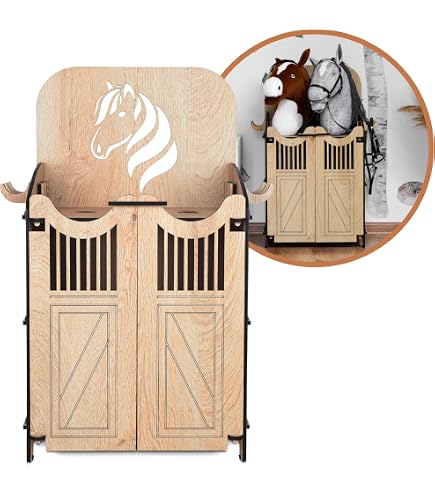Hobby Horse Licol Martingale Pour Cheval De Loisir HKM - Acier Inoxydable - Taille Unique Licol Hobby Horse