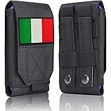 Custodia tattica nera Molle impermeabile per cellulare, resistente custodia per iPhone 11 12 13 Pro Max Samsung S22 S21 S20 F