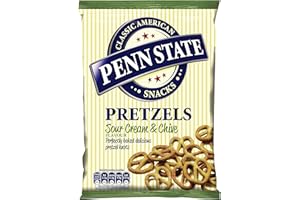 Penn State Sour Cream & Chive Pretzels - 8x175g