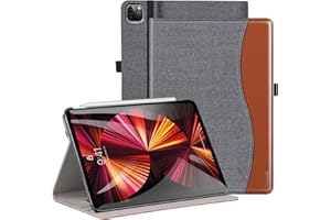 ZtotopCases for iPad Pro 11 Inch 2022/2021/2020 (4th/3rd/2nd Generation),Premium PU Leather Cover with Auto Wake/Sleep,Multiple View Angles for iPad Pro 11'' 4th/3rd/2nd Gen,Denim Black