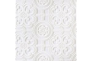 Brewster Rd80029 Anaglypta papier peint, 53,3 cm X 1 005,8 cm, les blancs