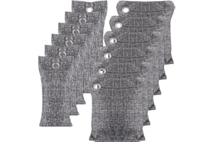 APACALI 12 Pack Activated Charcoal Odour Absorber, (60g*6 + 150g*6) Bamboo Charcoal Air Purifying Bags, Charcoal Odour Absorber for Home, Car, Closet, Grey