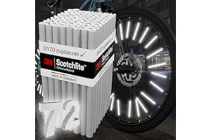 PEDALUXX Speichenreflektoren [ORIGINAL 3M™-Reflexmaterial] super hell I mit StVZO Zulassung I einfache Montage I Fahrrad Speichen Reflektoren I Fahrrad Reflektoren I Katzenaugen Alternative