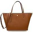 Tory Burch Emerson Leather Women's Tote, Moose