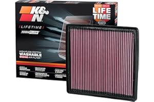 K&N 33-2385 Filtr, Czerwony/Czarny, 2007-2019 (F150, F150 Raptor, Expedition, Navigator, F250, F350, F450, F550, F650)