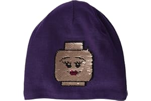 LEGO Mädchen Lwandrea-Strick mit Wendepailletten Beanie-Mütze