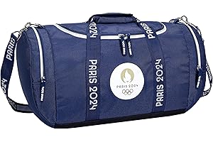 Sac de Sport JO PARIS 2024 - Collection Officielle Jeux Olympiques Bleu
