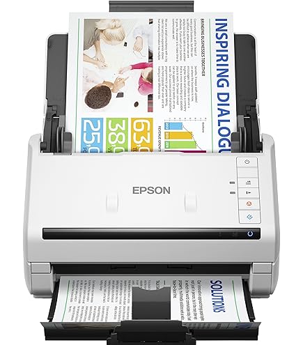 EPSON DS-530 スキャナー Epson DS-530 II Color Duplex Document Scanner for PC and Mac with