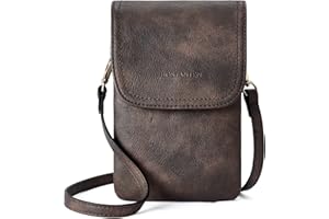 BOSTANTEN Crossbody Bag For Women Leather Small Crossbody Purse Cell Phone Wallet Purses Should Bag