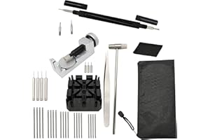 Masar Kit Premium 35 pz regolazione del cinturino per orologio, estrattori di perni – caccia perni