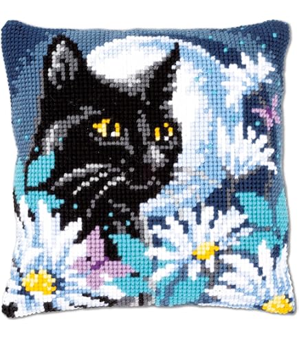 Coussin : Chien de Vervaco - Coussins - Kit au point de croix Kits Coussin : Chien de Vervaco - Coussins - Kit au point de croix Kits
