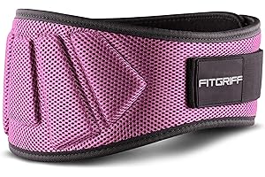 Fitgriff® Cintura Palestra V1 per Uomo & Donna - Cinture da Sollevamento Pesi, Squat, Bodybuilding, Stacco - Weightlifting Belt