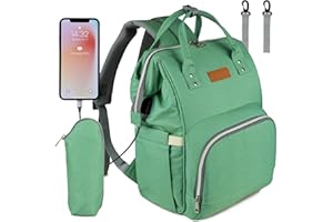 NEVEQ Sacs à Dos à Langer pour Bébé Sac de Voyage, Sac à Dos Conception et Sac à Main pour Mères et Soins des Bébés (Denim)