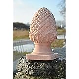 Kunert-Keramik Pinienzapfen,Terracotta,hell,frostfest,28cm