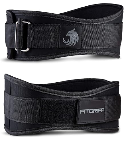 Ceinture Haltérophilie BEAST RAGE Avec Chaîne Acier - Rembourrée Néoprène Pour Homme Et Femme