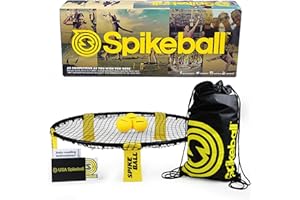 Spikeball 3 Ball Original Roundnet Game Set - Includes 3 Balls, Net and Bag