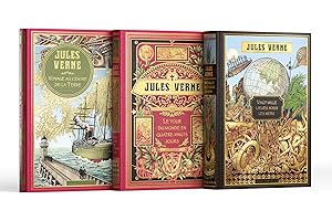 Collection Jules Verne - Sélection I - Contient 3 livres :: Voyage au centre de la Terre, Le Tour du monde en quatre-vingts jours, Vingt Mille Lieues sous les mers