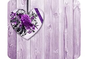 Purple Chic - Glass Worktop Saver/Protector - by Pearl Glass (50 x 40cm Large)