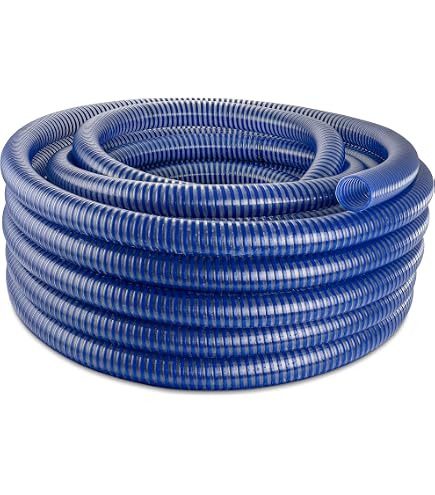 Saugschlauch 50 mm (2) TRANSPARENT Klar Spiralschlauch PVC Saugschlauch 50 mm (2) TRANSPARENT Klar Spiralschlauch PVC