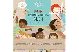 Mein Freundschaftsbuch. Eintragen, Malen, Erinnern - Für Kinder ab 3 Jahren: Nachhaltiges und diverses Freundebuch. Das perfekte Geschenk für Kindergartenkinder (pen2nature kids)