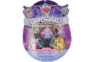 Hatchimals CollEGGtibles 4 Pack + Bonus - Season 6 - Kits de figuras de juguete para niños (5 año(s)) , color/modelo surtido