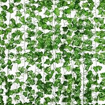 Deruxan 24 Stck Fake Efeu Knstlich Girlande Plastik Efeu Kunst Efeu  Girlande knstlich Outdoor Deko Ranken Hngend Girlande fr Zimmer, Wande,  Garten, Hochzeit : Amazon.de: Spielzeug