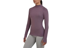 TCA SuperThermal Maglia Termica da Donna a Manica Lunga con Quickdry a Collo Alto