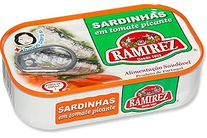 30 Conserves Sardines à la Tomate Piquante Ramirez 125 g