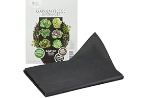 OwnGrown Mallas antihierbas Permeable al Agua: Tela jardín Permeable al Agua 2m² - Vellón de Invierno 60g/m² - Vellón de Malas Hierbas para jardín