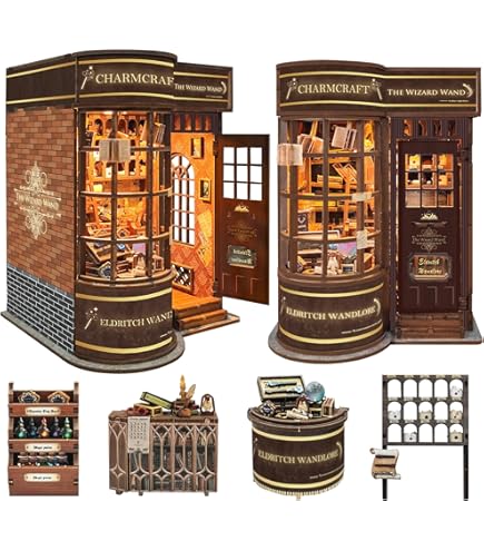 Book Nook DIY Bücherecke Harry Potter Diagon Alley (Winkelgasse) von