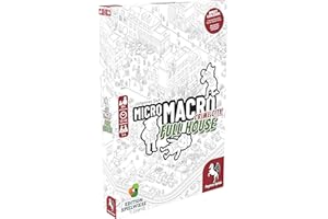 Pegasus Spiele 59061G MicroMacro Crime City 2-Full House, multicolore, colorato [versione tedesca]