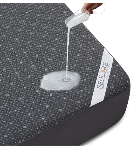 Homescapes Protège-matelas Imperméable Et Matelassé, 90 X 200 Cm