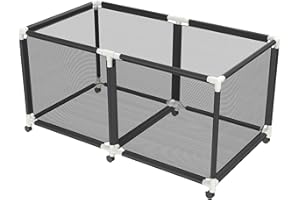 FIVMEN Chariot de transport avec 4 roulettes - 160 x 79 x 88 cm - En filet de nylon - Pour football, basketball, volley-ball