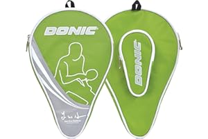 Donic-Schildkröt Waldner 818537 Housse pour raquette de tennis de table avec compartiment supplémentaire pour 3 balles