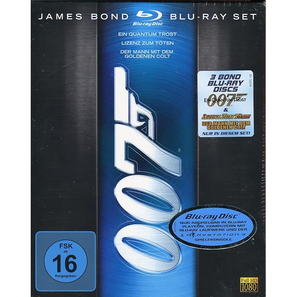007 ジェームズ・ボンド ブルーレイ・コレクション (初回生産限定