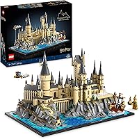 LEGO 76419 Harry Potter Castello e Parco di Hogwarts, Kit di Modellismo da Esposizione per Fan e Adulti, Set con Luoghi Iconi