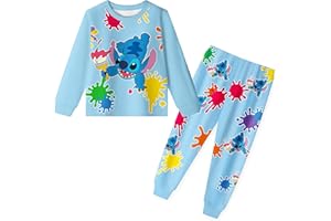 Brigcalki Pjs for Girls,Pyjamas Girls Pyjamas Pjs Short Sleeve Kids Summer Pjs for Girls age 5-12
