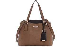Guess Damen Lyndi Small Girlfriend Satchel Schulranzen, Umhängetasche